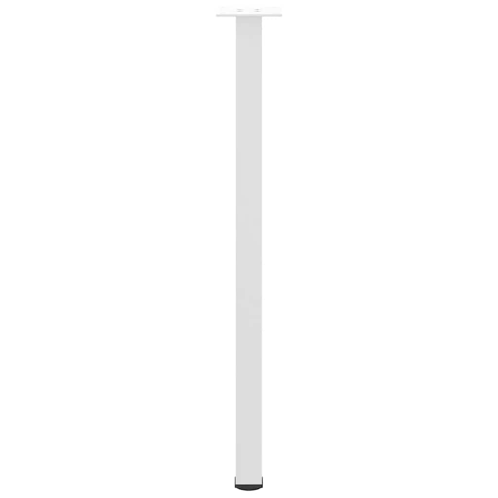 Console tafelpoten 4 st 72-74 cm staal wit is nu te koop bij PeponiXL, paradijselijk wonen!
