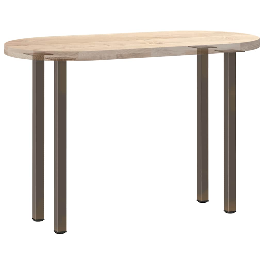 Console tafelpoten 4 st 72-74 cm staal naturel is nu te koop bij PeponiXL, paradijselijk wonen!