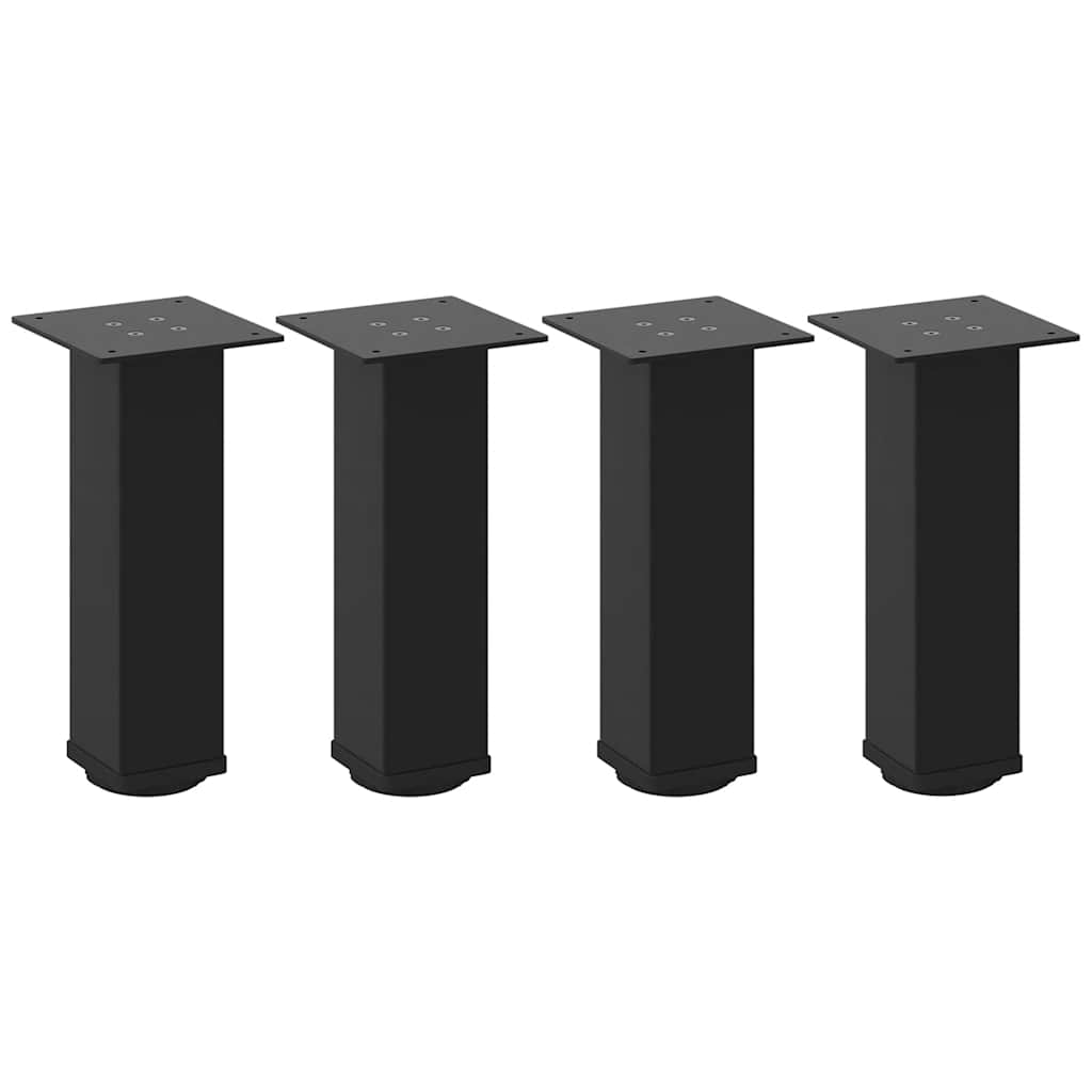 Salontafelpoten 4 st 30-32 cm staal zwart is nu te koop bij PeponiXL, paradijselijk wonen!