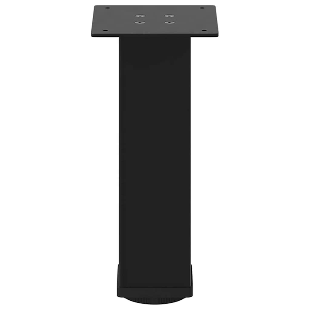 Salontafelpoten 4 st 30-32 cm staal zwart is nu te koop bij PeponiXL, paradijselijk wonen!