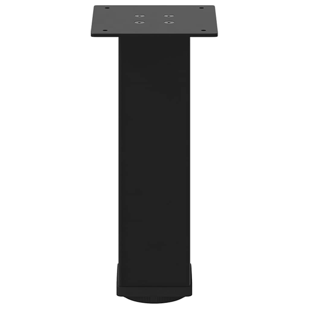 Salontafelpoten 4 st 42-44 cm staal zwart is nu te koop bij PeponiXL, paradijselijk wonen!