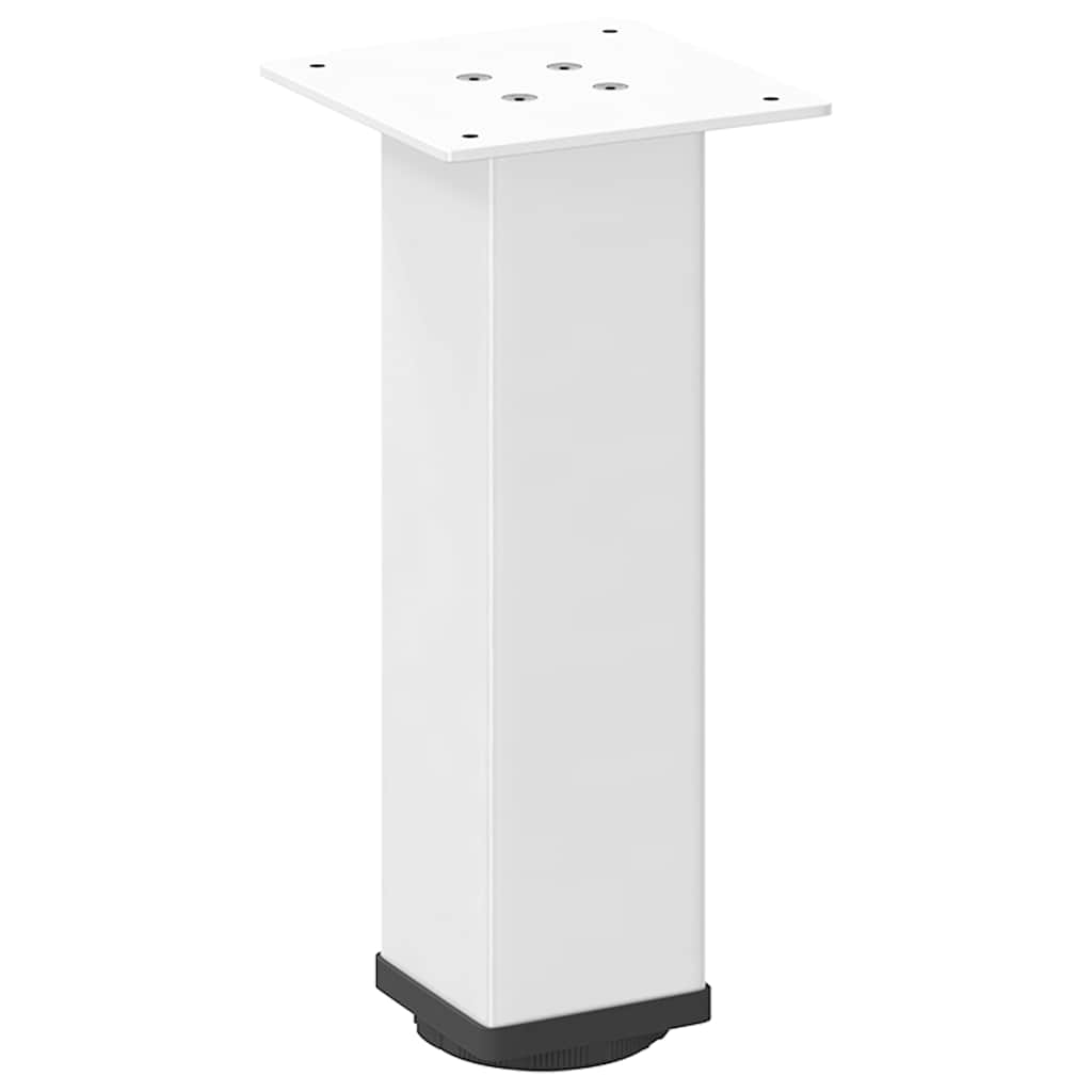 Salontafelpoten 4 st 42-44 cm staal wit is nu te koop bij PeponiXL, paradijselijk wonen!