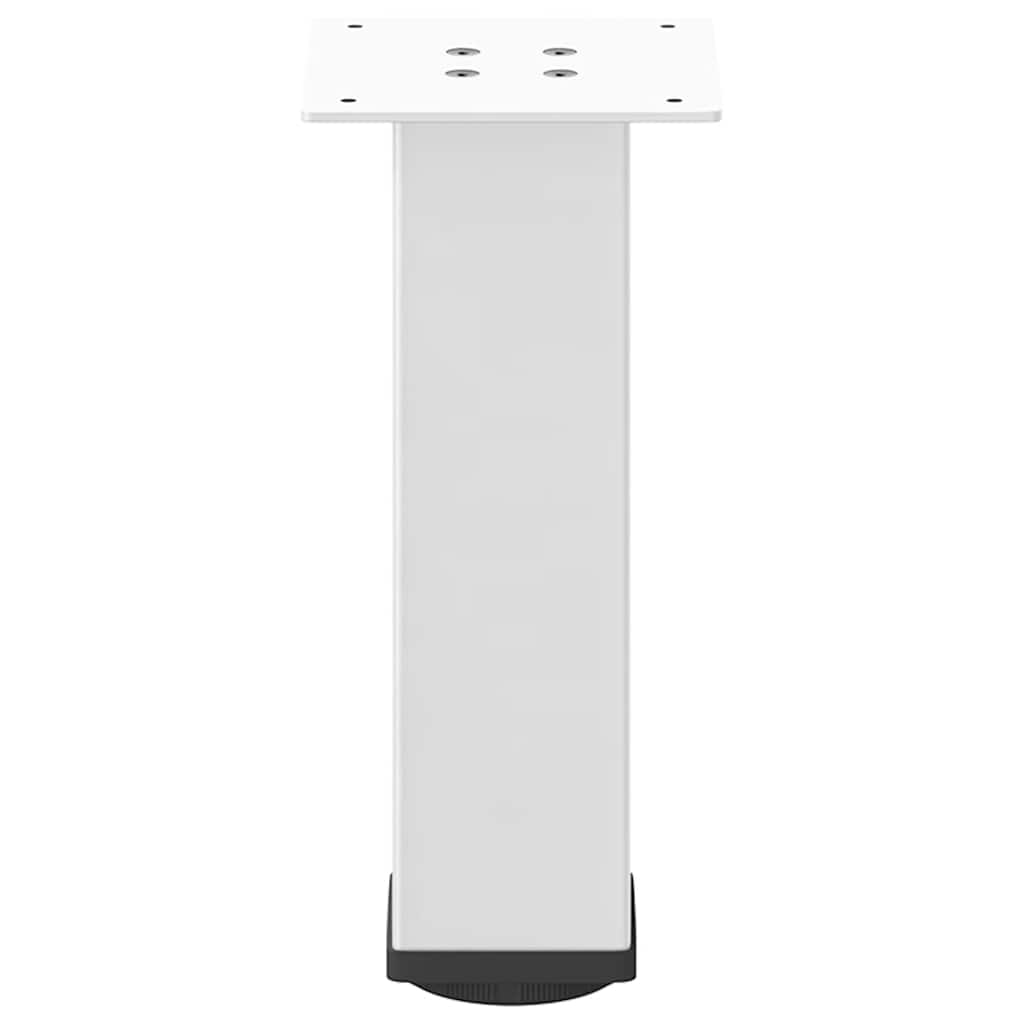 Salontafelpoten 4 st 42-44 cm staal wit is nu te koop bij PeponiXL, paradijselijk wonen!