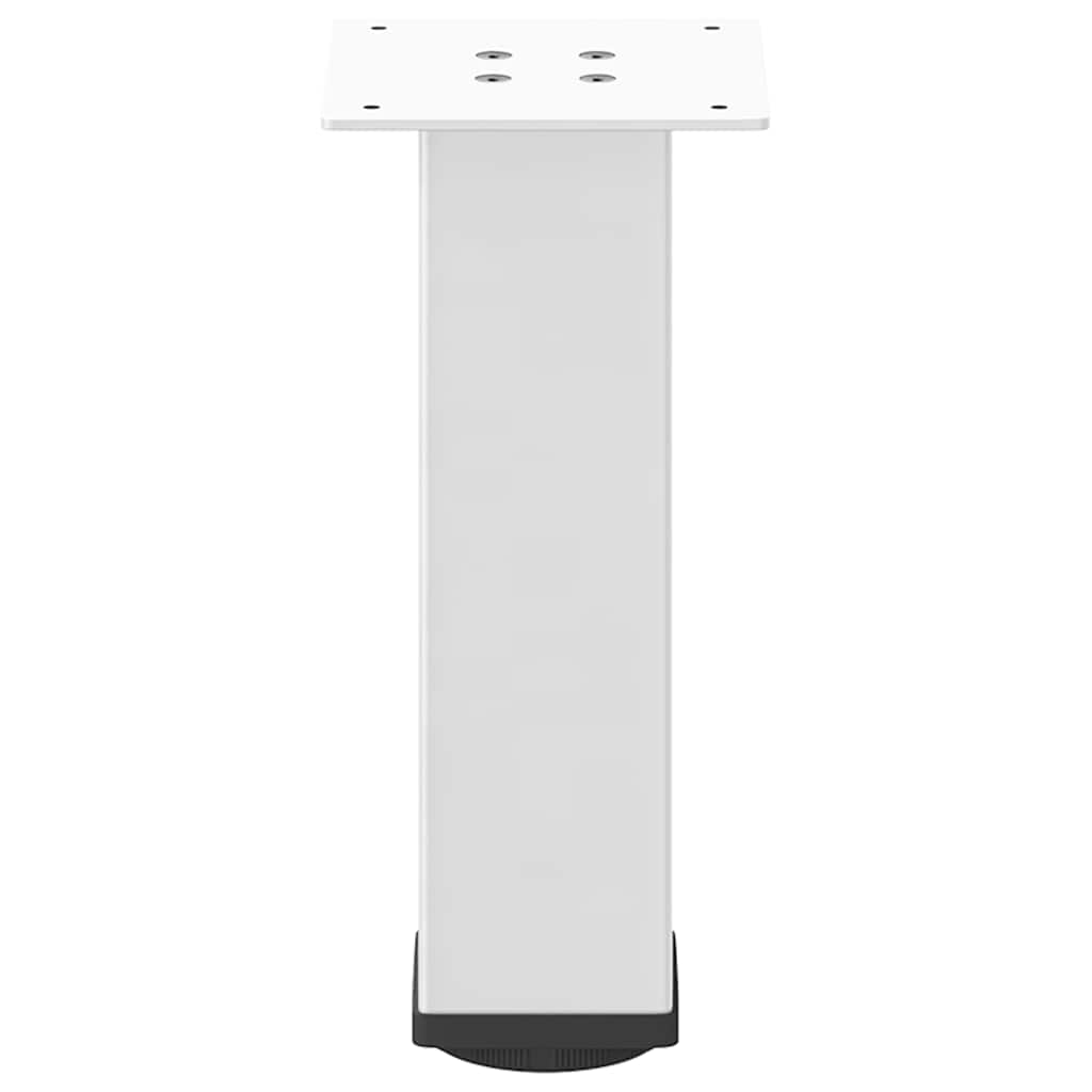 Salontafelpoten 4 st 42-44 cm staal wit is nu te koop bij PeponiXL, paradijselijk wonen!