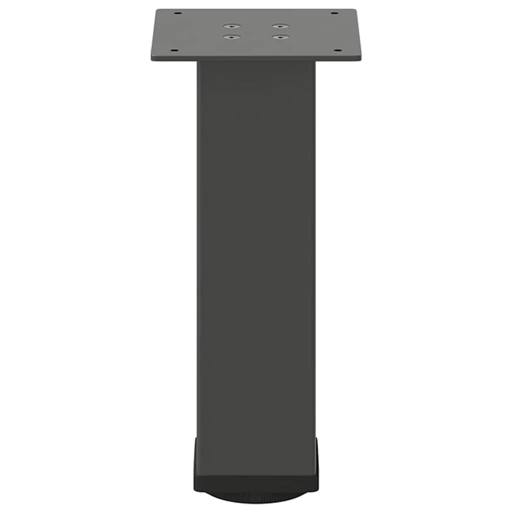 Salontafelpoten 4 st 42-44 cm staal antraciet is nu te koop bij PeponiXL, paradijselijk wonen!