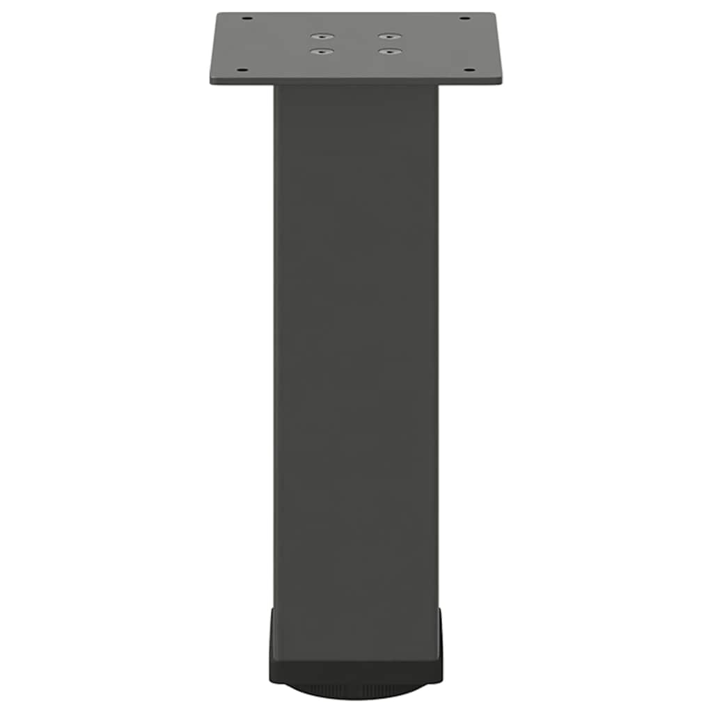 Salontafelpoten 4 st 42-44 cm staal antraciet is nu te koop bij PeponiXL, paradijselijk wonen!