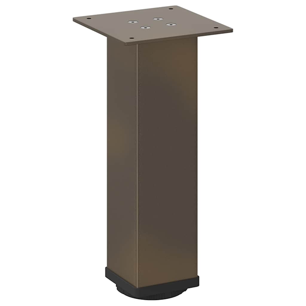 Salontafelpoten 4 st 42-44 cm staal naturel is nu te koop bij PeponiXL, paradijselijk wonen!