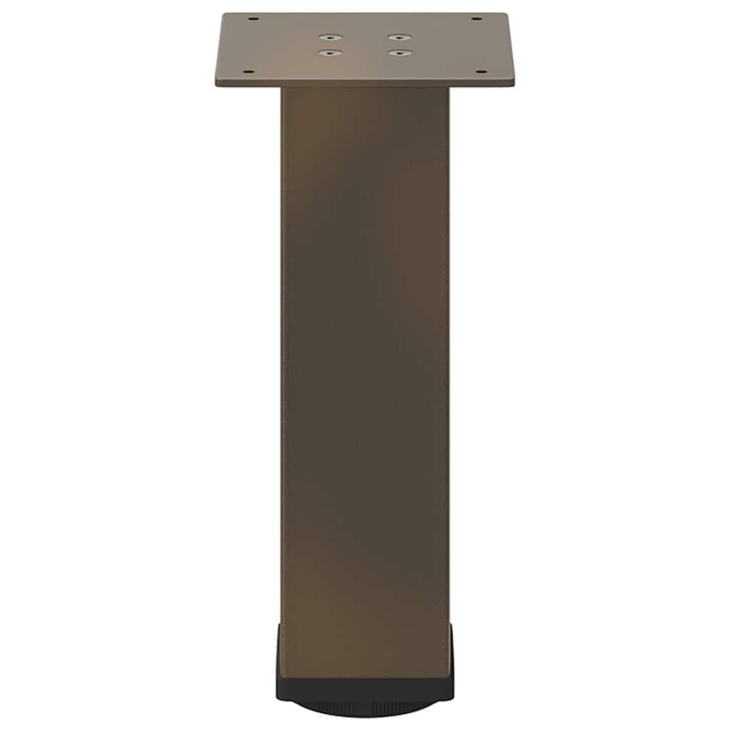 Salontafelpoten 4 st 42-44 cm staal naturel is nu te koop bij PeponiXL, paradijselijk wonen!