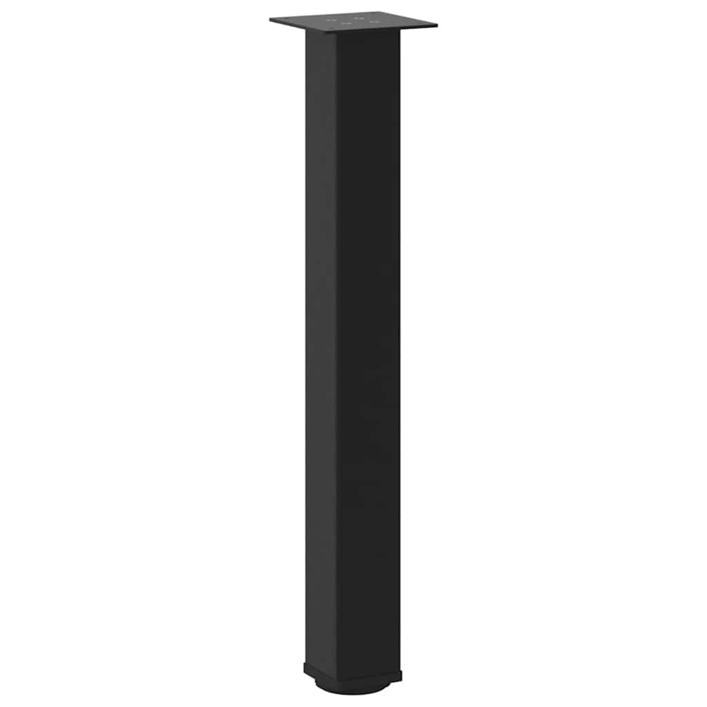 Console tafelpoten 4 st 72-74 cm staal zwart is nu te koop bij PeponiXL, paradijselijk wonen!