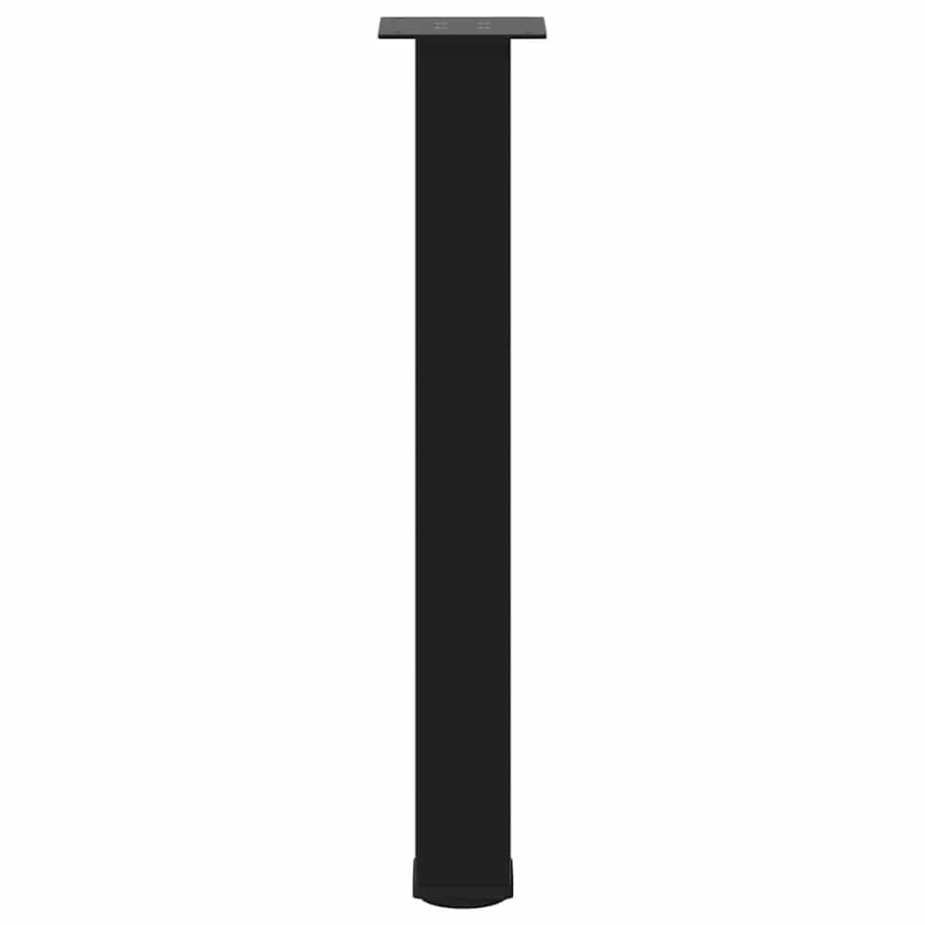 Console tafelpoten 4 st 72-74 cm staal zwart is nu te koop bij PeponiXL, paradijselijk wonen!