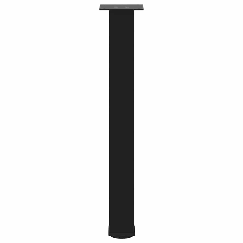 Console tafelpoten 4 st 72-74 cm staal zwart is nu te koop bij PeponiXL, paradijselijk wonen!
