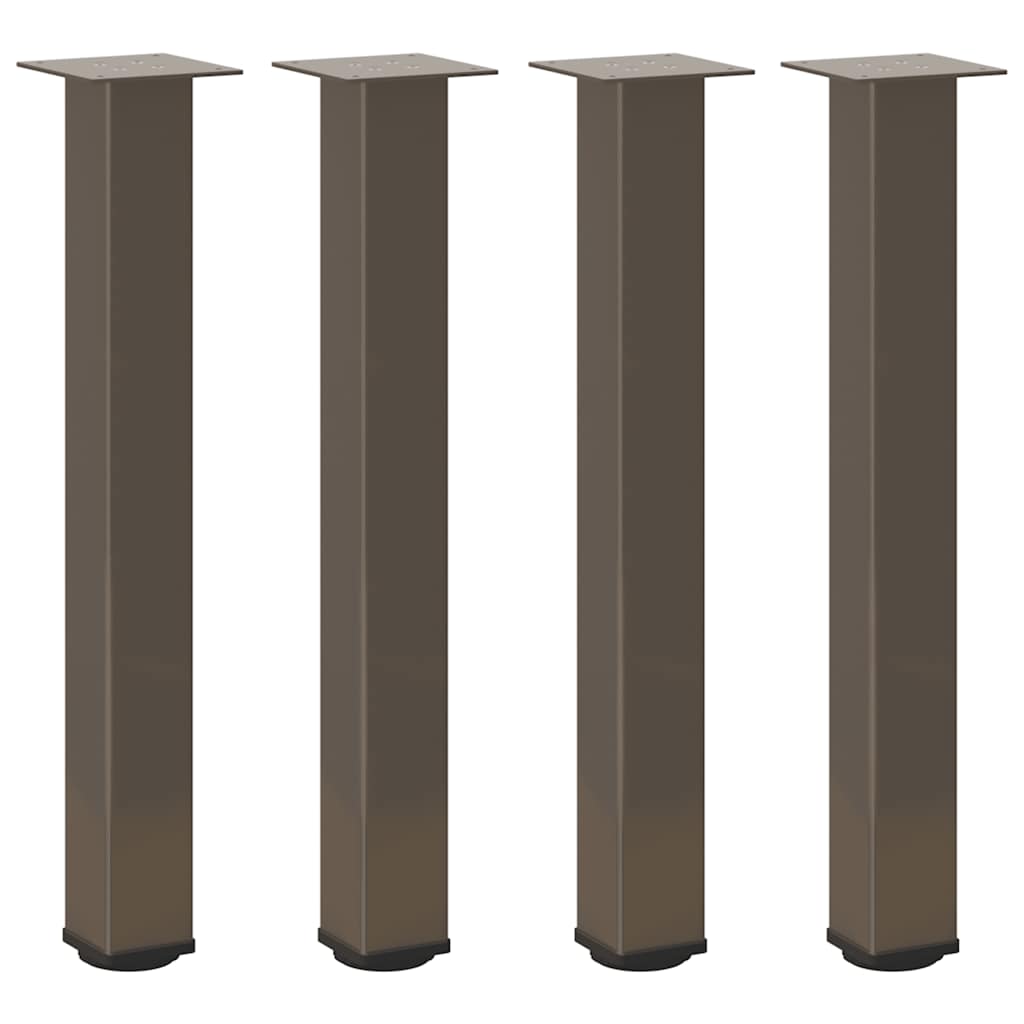 Console tafelpoten 4 st 72-74 cm staal naturel is nu te koop bij PeponiXL, paradijselijk wonen!