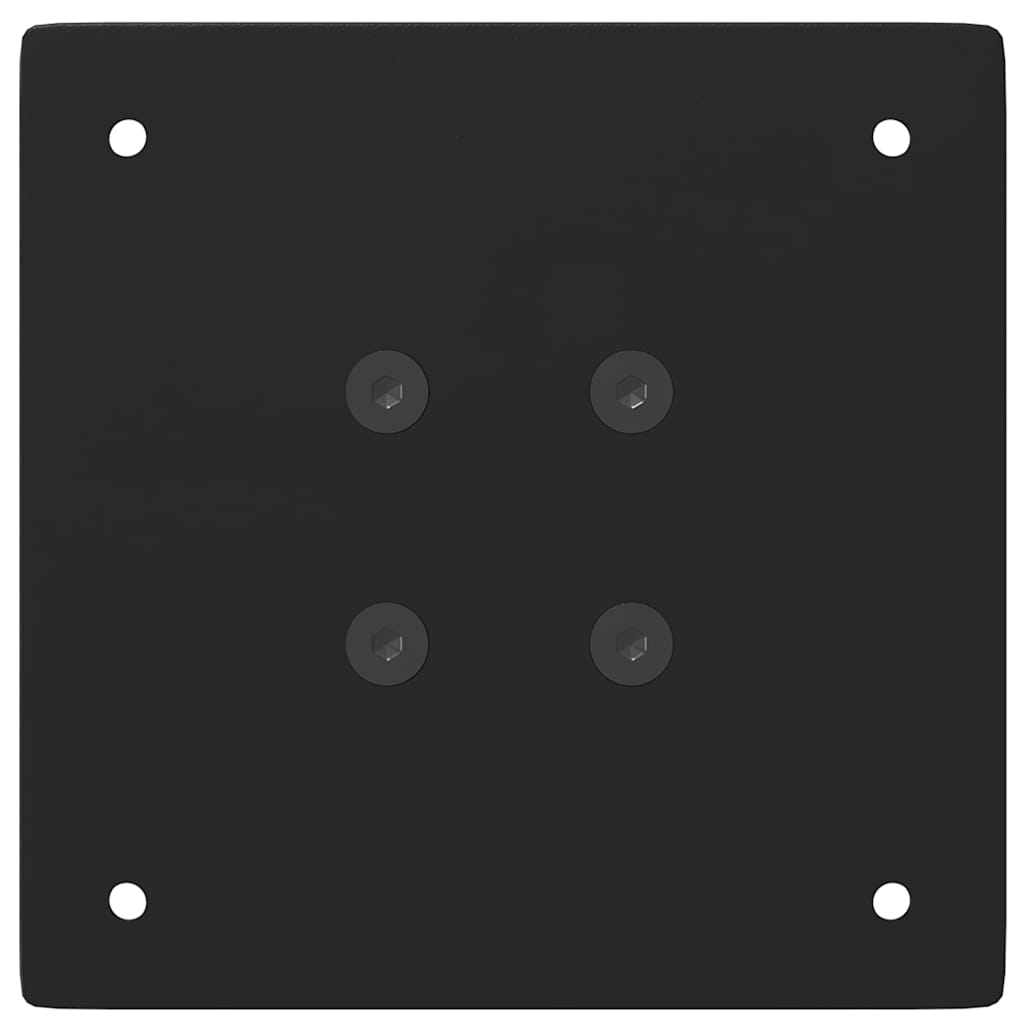 Bartafelpoten 4 st 90-92 cm staal zwart is nu te koop bij PeponiXL, paradijselijk wonen!