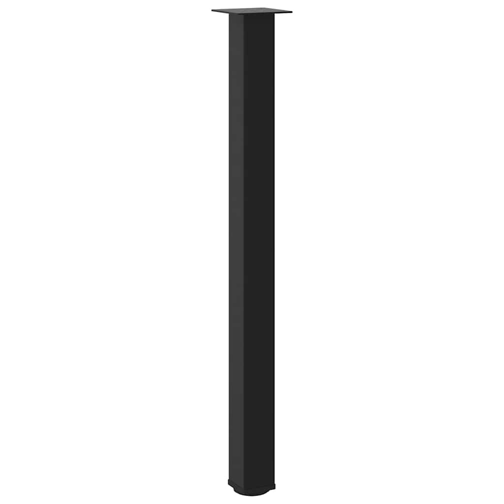 Bartafelpoten 4 st 110-112 cm staal zwart is nu te koop bij PeponiXL, paradijselijk wonen!