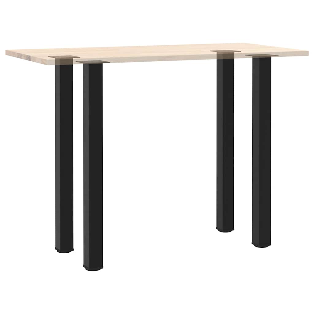 Bartafelpoten 4 st 110-112 cm staal zwart is nu te koop bij PeponiXL, paradijselijk wonen!