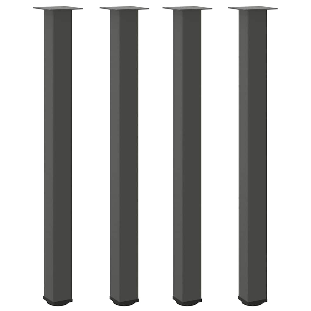 Bartafelpoten 4 st 110-112 cm staal antraciet is nu te koop bij PeponiXL, paradijselijk wonen!