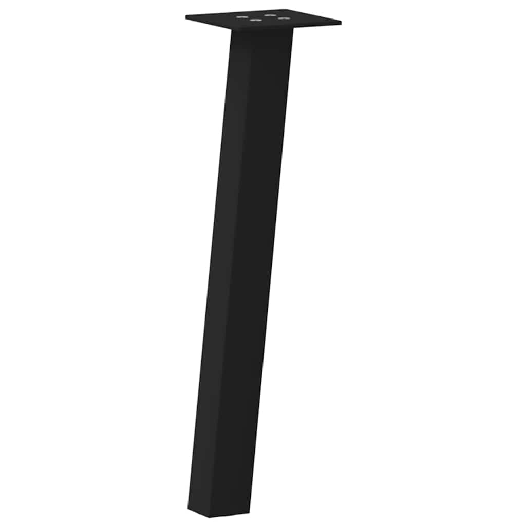 Salontafelpoten 4 st 30 cm staal zwart is nu te koop bij PeponiXL, paradijselijk wonen!