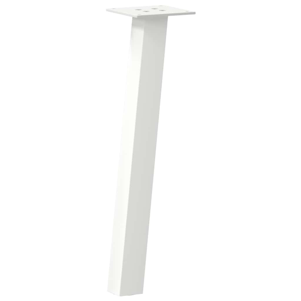 Salontafelpoten 4 st 30 cm staal wit is nu te koop bij PeponiXL, paradijselijk wonen!