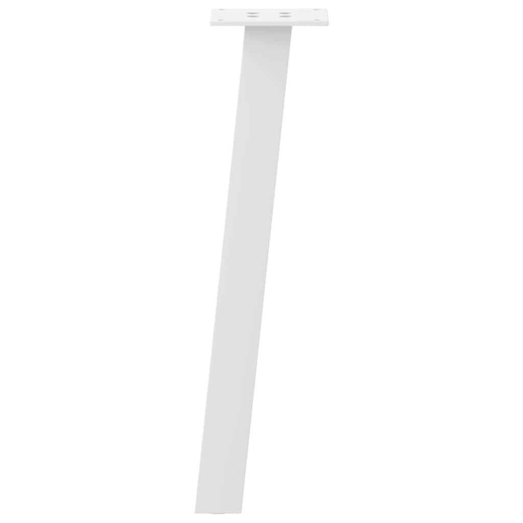 Salontafelpoten 4 st 30 cm staal wit is nu te koop bij PeponiXL, paradijselijk wonen!