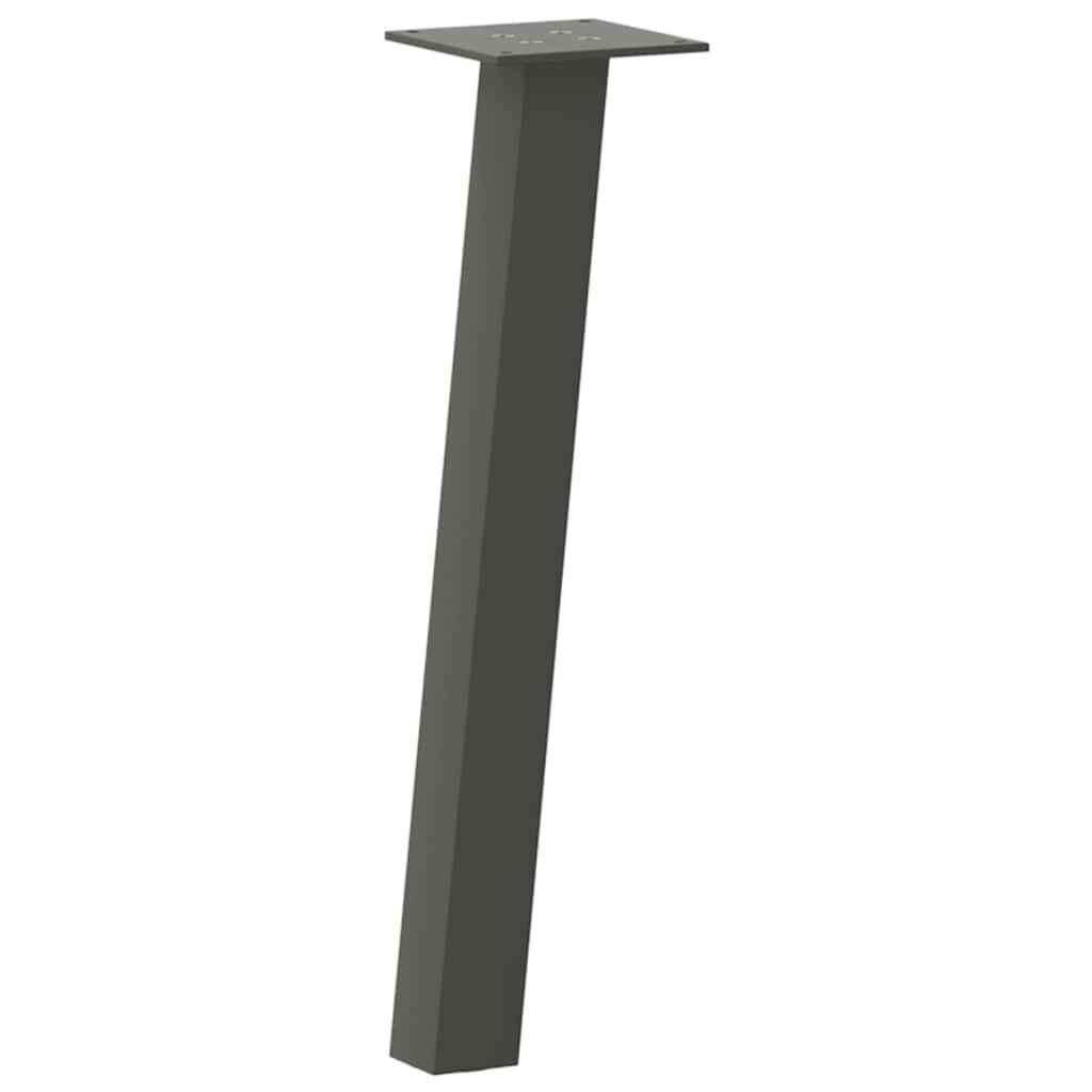 Salontafelpoten 4 st 30 cm staal antraciet is nu te koop bij PeponiXL, paradijselijk wonen!