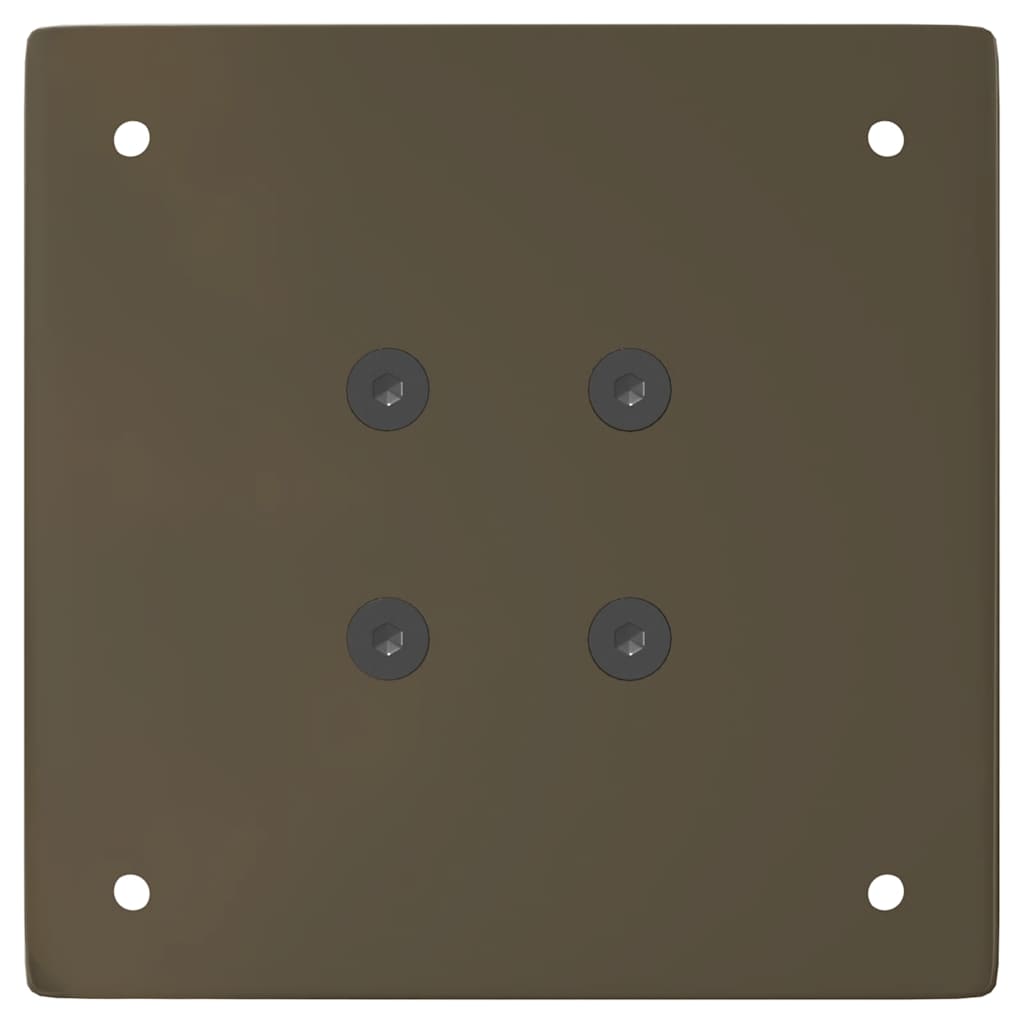 Salontafelpoten 4 st 30 cm staal naturel is nu te koop bij PeponiXL, paradijselijk wonen!