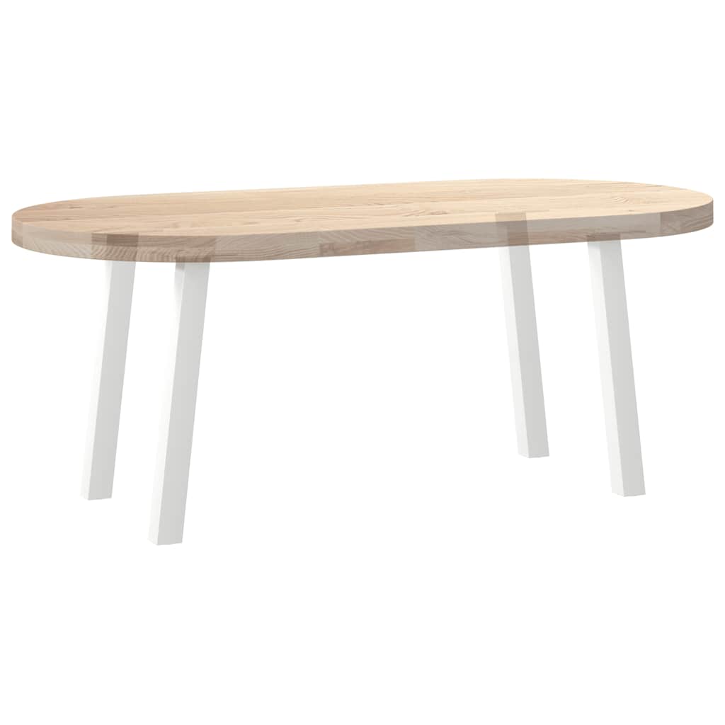 Salontafelpoten 4 st 42 cm staal wit is nu te koop bij PeponiXL, paradijselijk wonen!