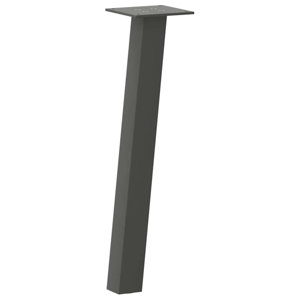 Salontafelpoten 4 st 42 cm staal antraciet is nu te koop bij PeponiXL, paradijselijk wonen!