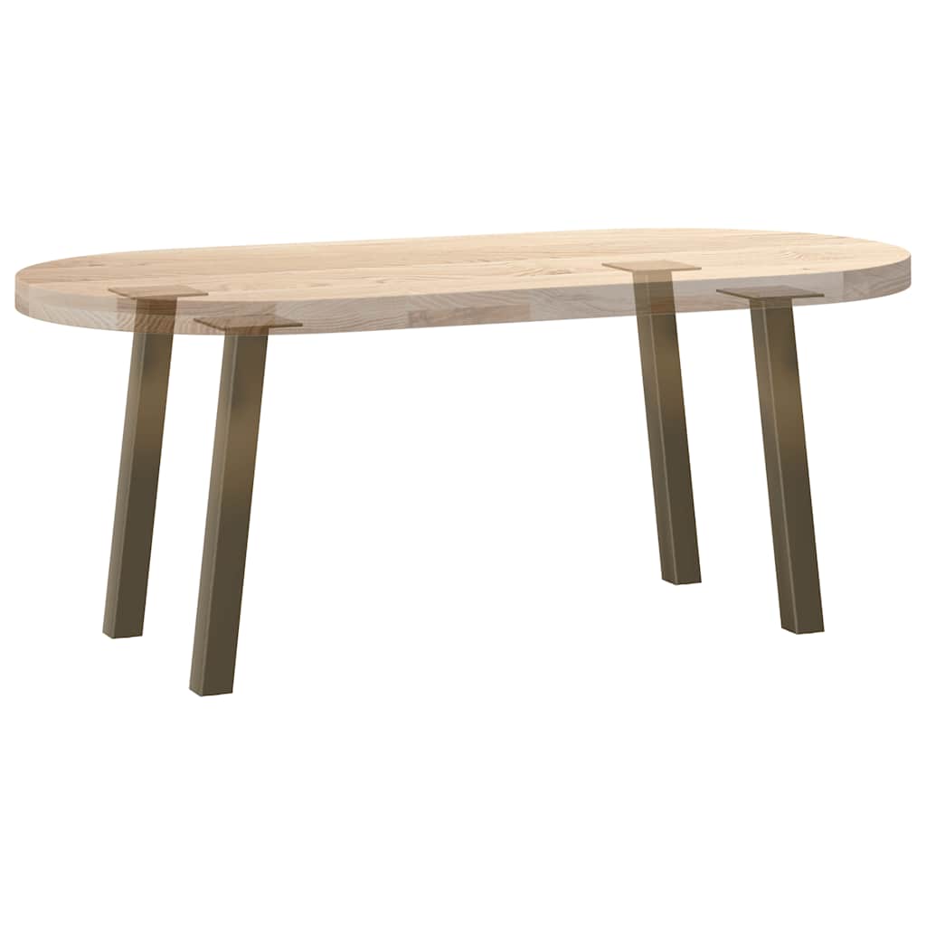 Salontafelpoten 4 st 42 cm staal naturel is nu te koop bij PeponiXL, paradijselijk wonen!