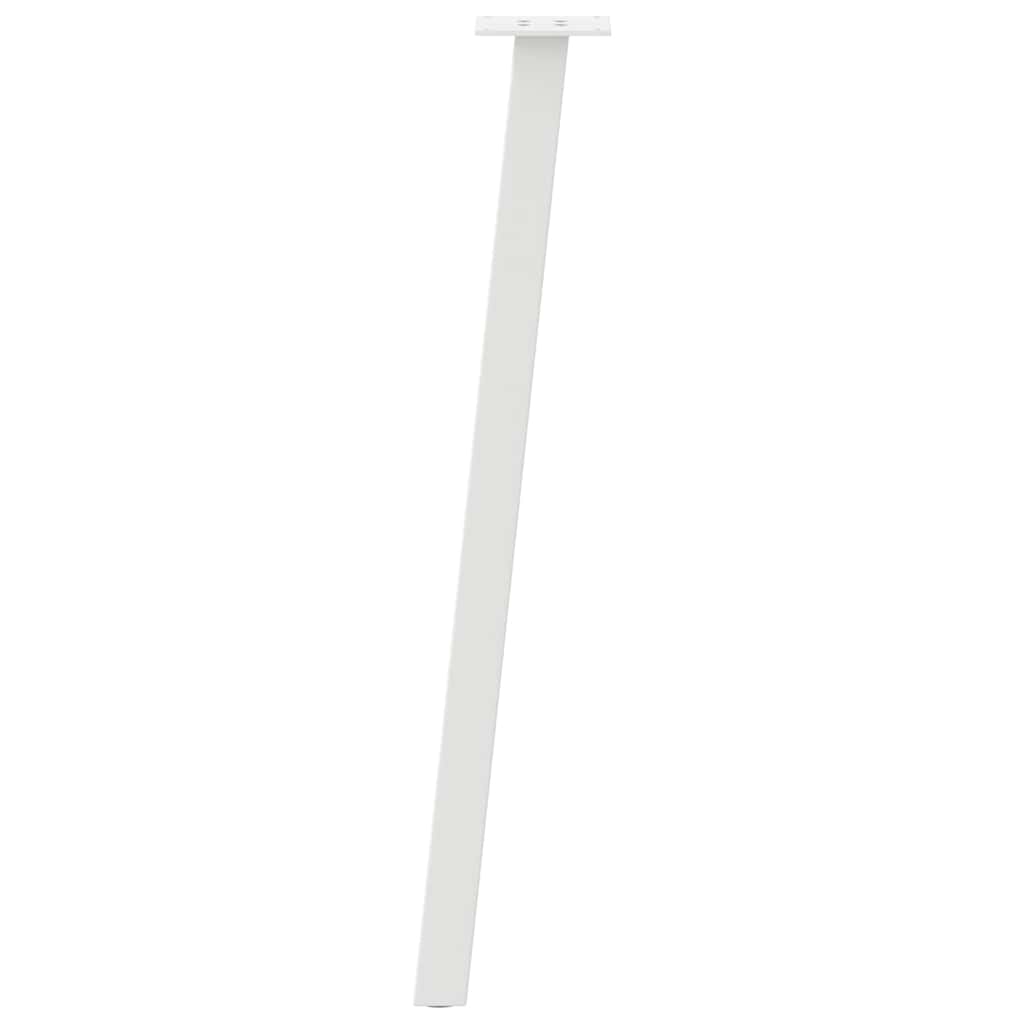Console tafelpoten 4 st 72 cm staal wit is nu te koop bij PeponiXL, paradijselijk wonen!