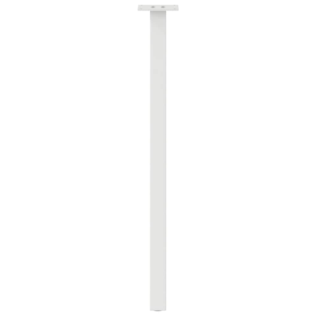 Console tafelpoten 4 st 72 cm staal wit is nu te koop bij PeponiXL, paradijselijk wonen!