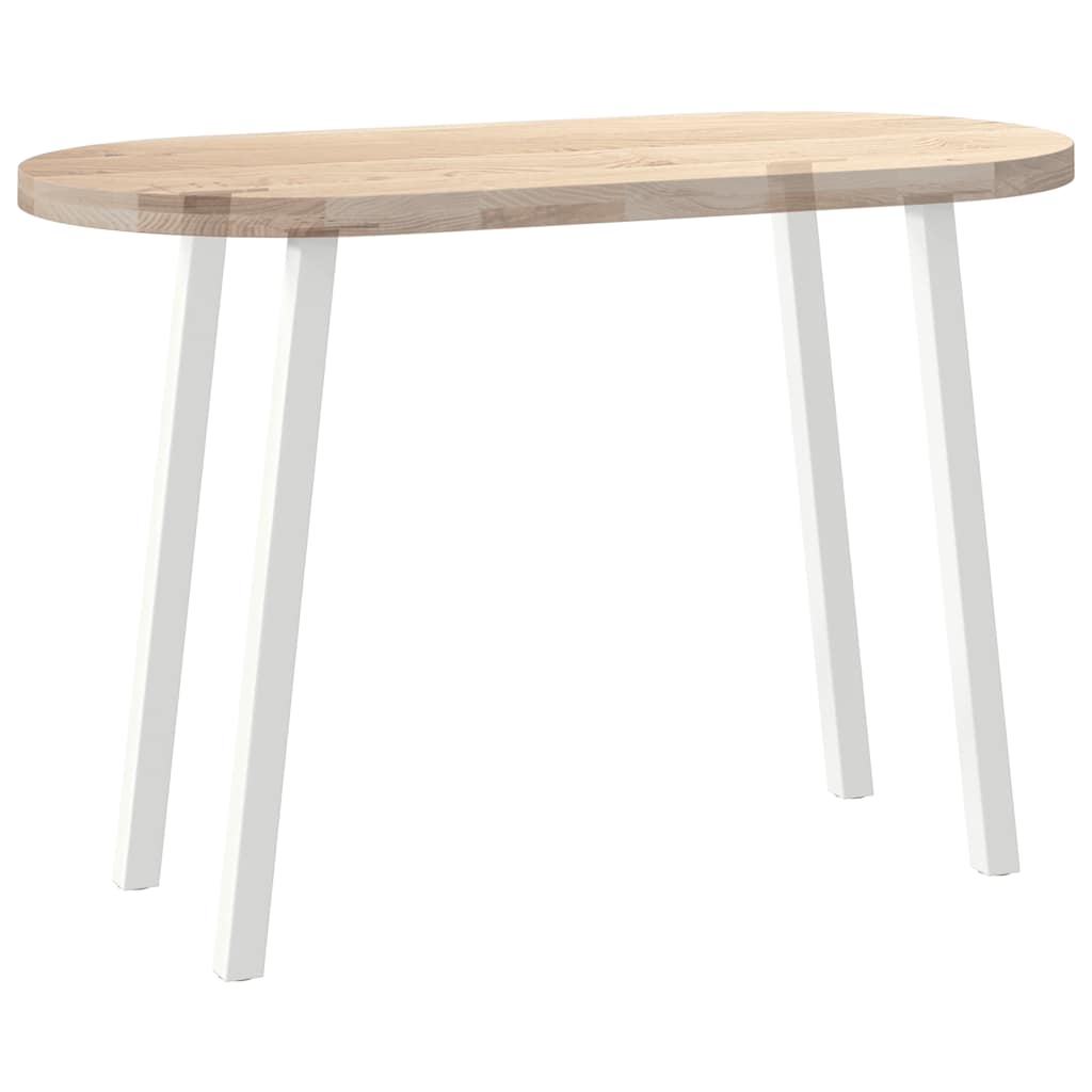 Console tafelpoten 4 st 72 cm staal wit is nu te koop bij PeponiXL, paradijselijk wonen!