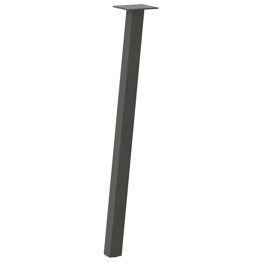 Console tafelpoten 4 st 72 cm staal antraciet is nu te koop bij PeponiXL, paradijselijk wonen!