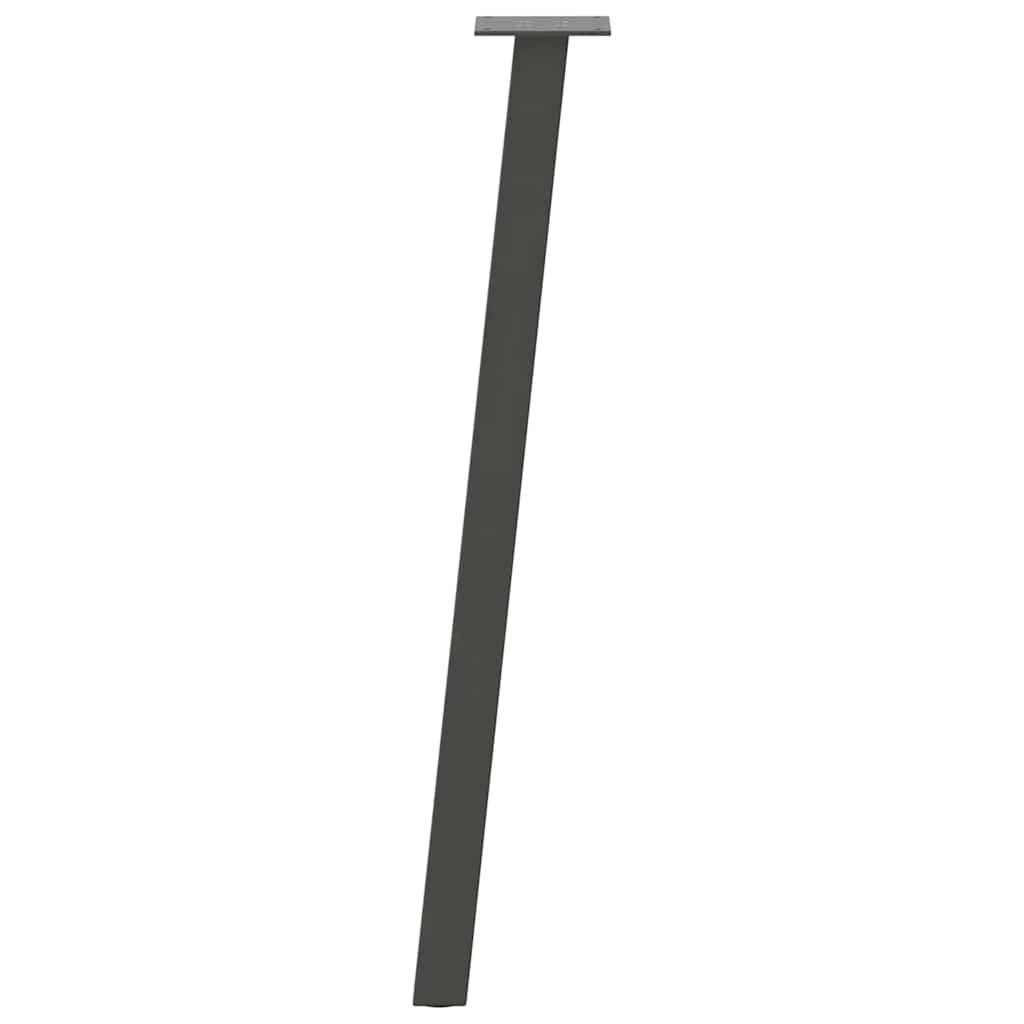 Console tafelpoten 4 st 72 cm staal antraciet is nu te koop bij PeponiXL, paradijselijk wonen!