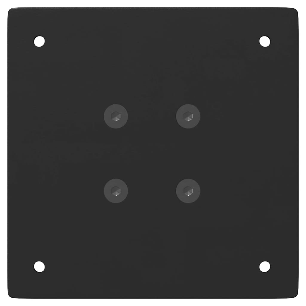 Salontafelpoten 4 st 30 cm staal zwart is nu te koop bij PeponiXL, paradijselijk wonen!