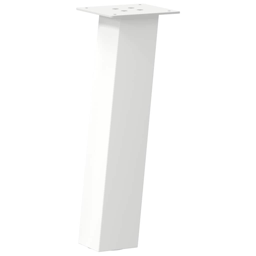 Salontafelpoten 4 st 30 cm staal wit is nu te koop bij PeponiXL, paradijselijk wonen!
