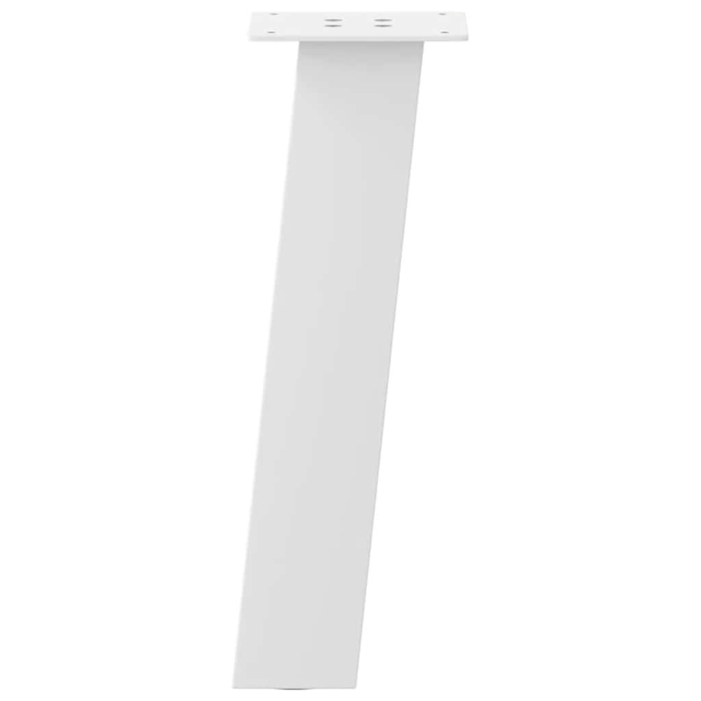 Salontafelpoten 4 st 30 cm staal wit is nu te koop bij PeponiXL, paradijselijk wonen!