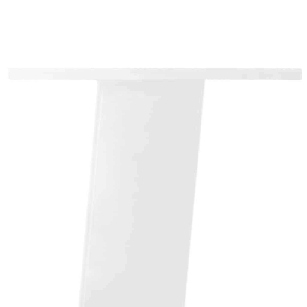 Salontafelpoten 4 st 30 cm staal wit is nu te koop bij PeponiXL, paradijselijk wonen!