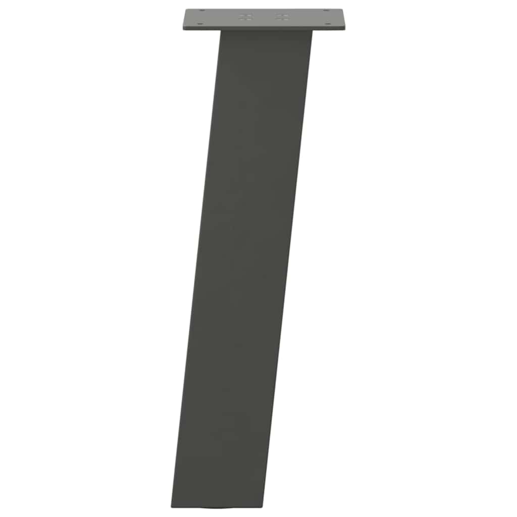 Salontafelpoten 4 st 30 cm staal antraciet is nu te koop bij PeponiXL, paradijselijk wonen!