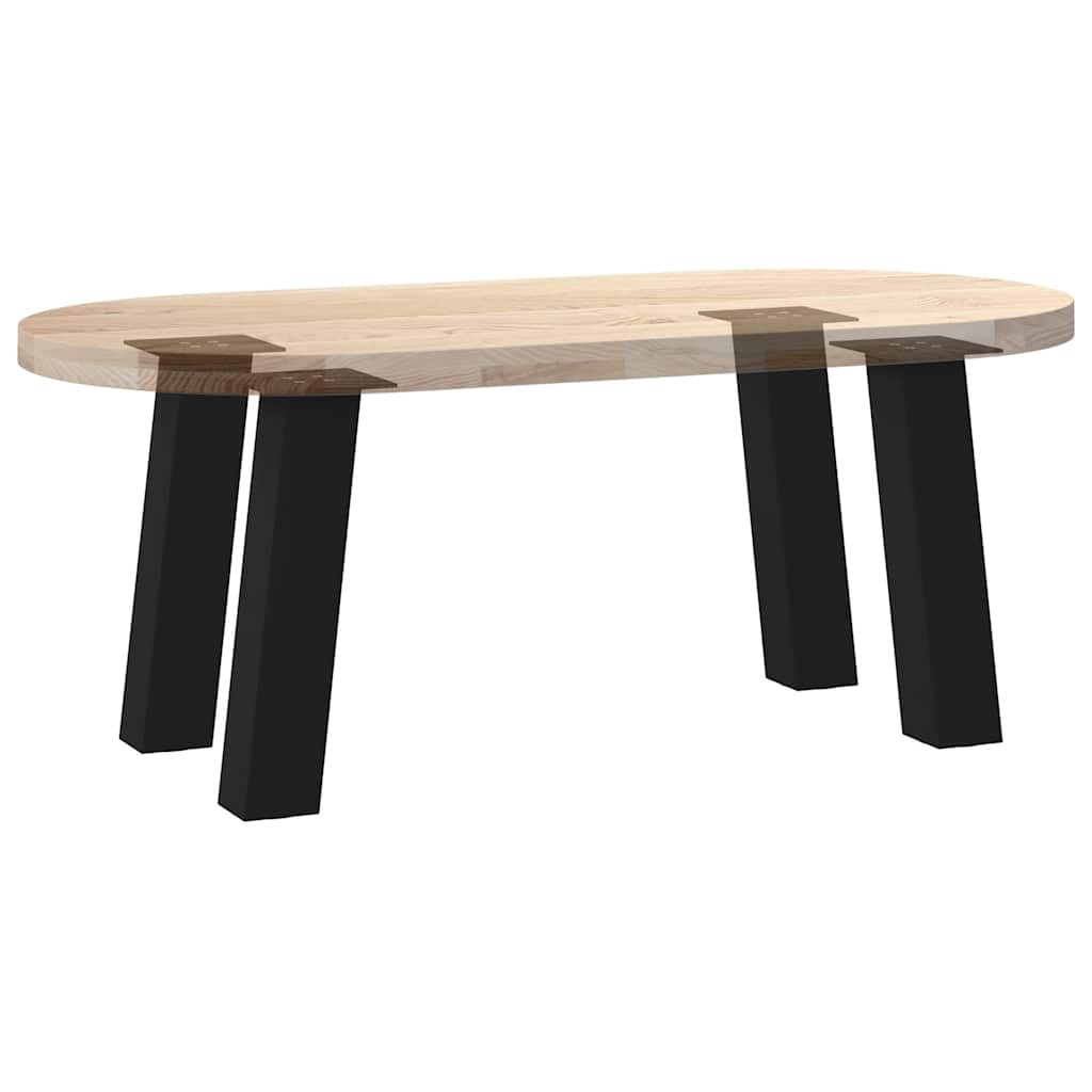 Salontafelpoten 4 st 42 cm staal zwart is nu te koop bij PeponiXL, paradijselijk wonen!