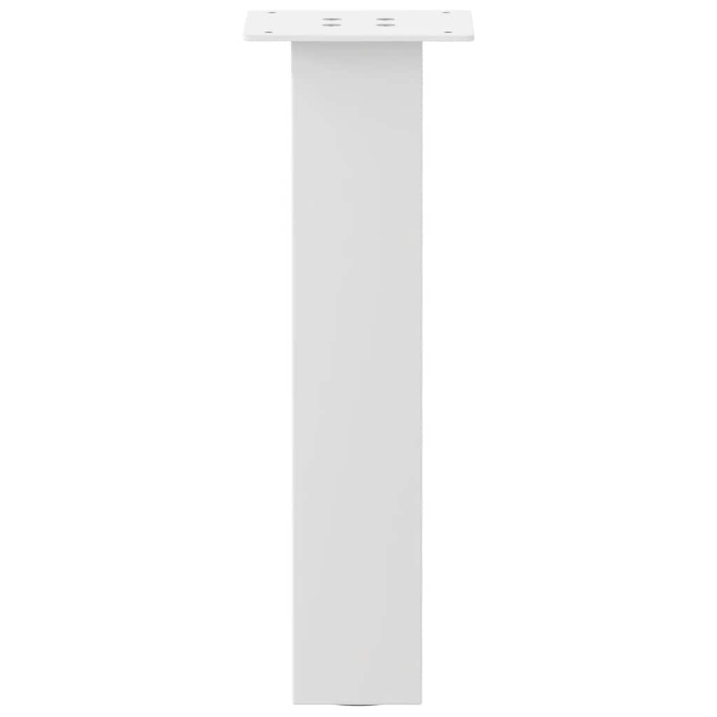 Salontafelpoten 4 st 42 cm staal wit is nu te koop bij PeponiXL, paradijselijk wonen!