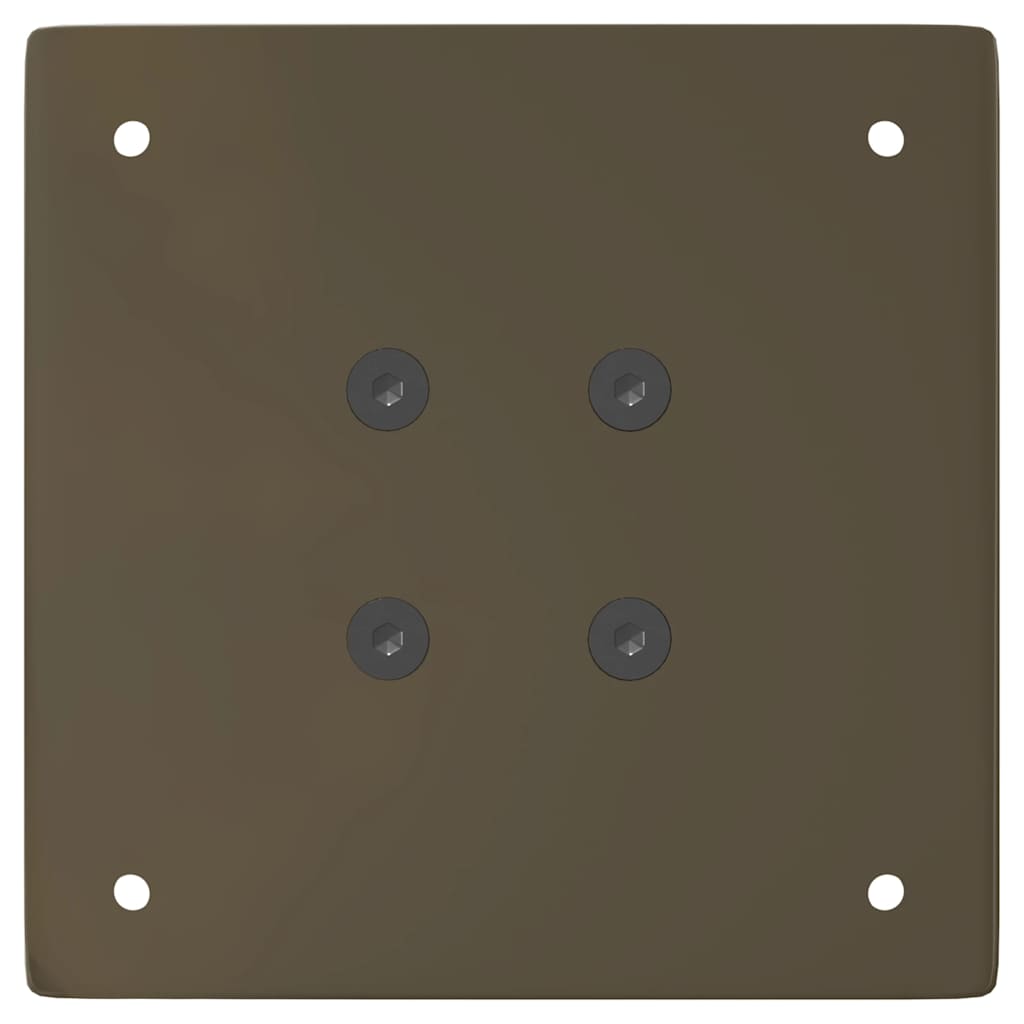 Salontafelpoten 4 st 42 cm staal naturel is nu te koop bij PeponiXL, paradijselijk wonen!