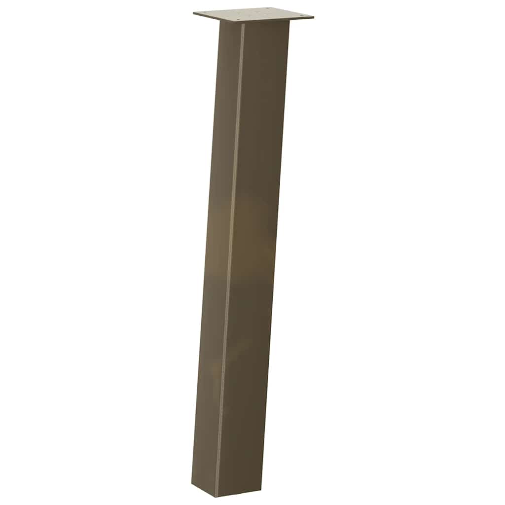 Console tafelpoten 4 st 72 cm staal naturel is nu te koop bij PeponiXL, paradijselijk wonen!