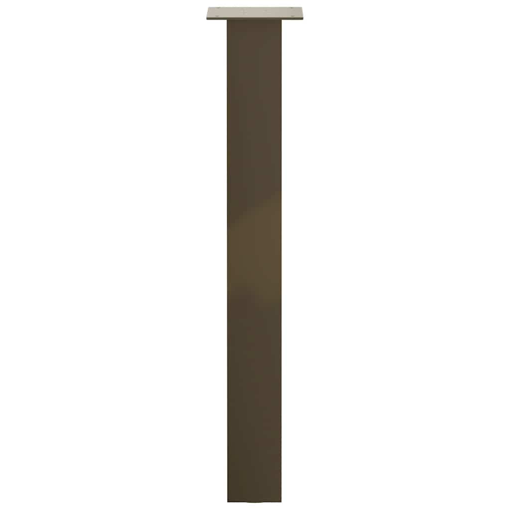 Console tafelpoten 4 st 72 cm staal naturel is nu te koop bij PeponiXL, paradijselijk wonen!