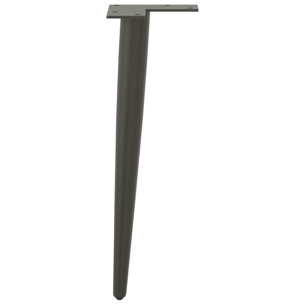 Salontafelpoten conische vorm 4 st 30-31 cm staal antraciet is nu te koop bij PeponiXL, paradijselijk wonen!