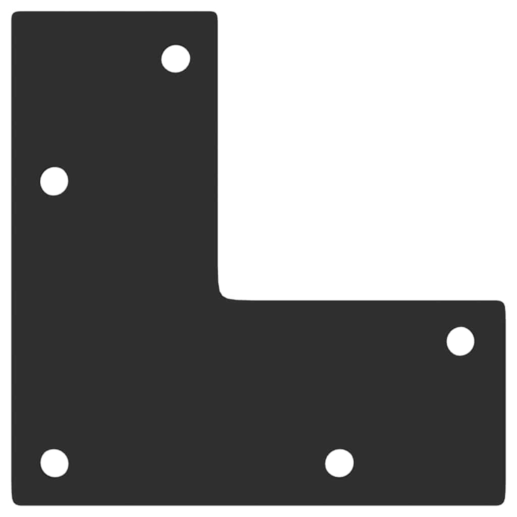 Salontafelpoten conische vorm 4 st 42-43 cm staal zwart is nu te koop bij PeponiXL, paradijselijk wonen!