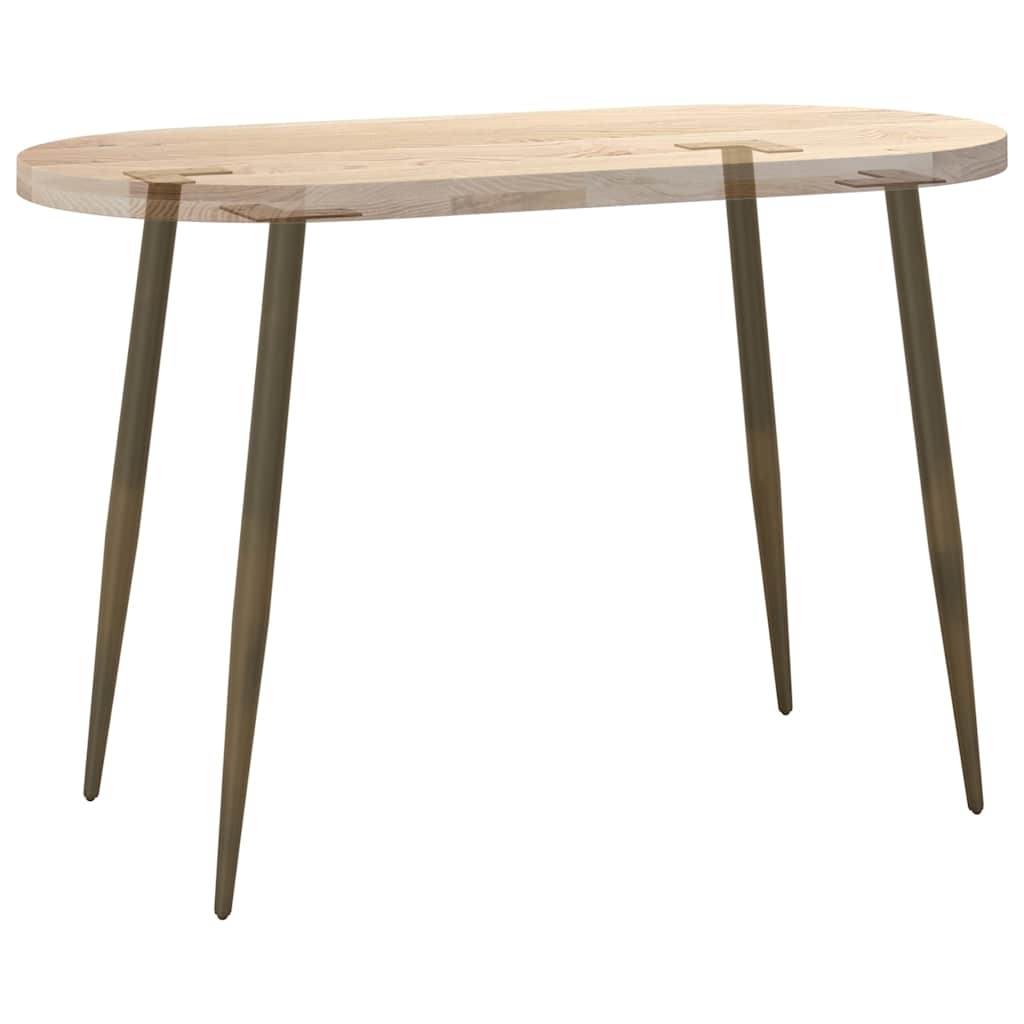 Console tafelpoten conische vorm 4 st 72-73 cm staal naturel is nu te koop bij PeponiXL, paradijselijk wonen!