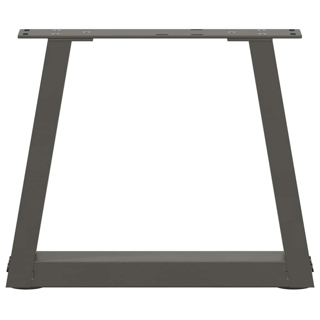 Salontafelpoten 2 st V-vormig 30x(30-31,3) cm staal antraciet is nu te koop bij PeponiXL, paradijselijk wonen!