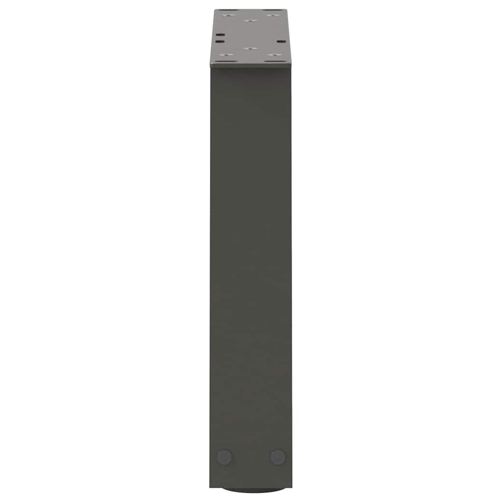 Salontafelpoten 2 st V-vormig 30x(30-31,3) cm staal antraciet is nu te koop bij PeponiXL, paradijselijk wonen!