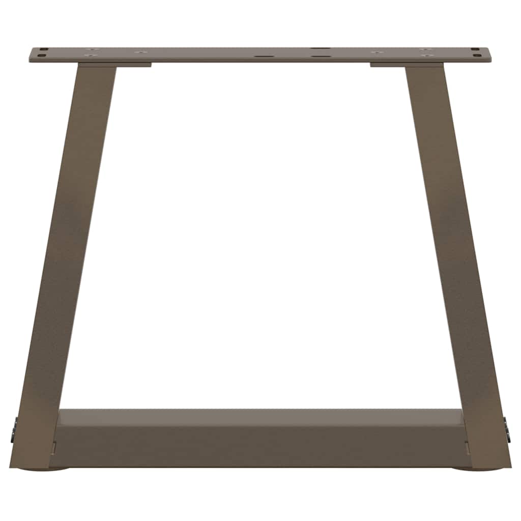 Salontafelpoten 2 st V-vormig 30x(30-31,3) cm staal naturel is nu te koop bij PeponiXL, paradijselijk wonen!