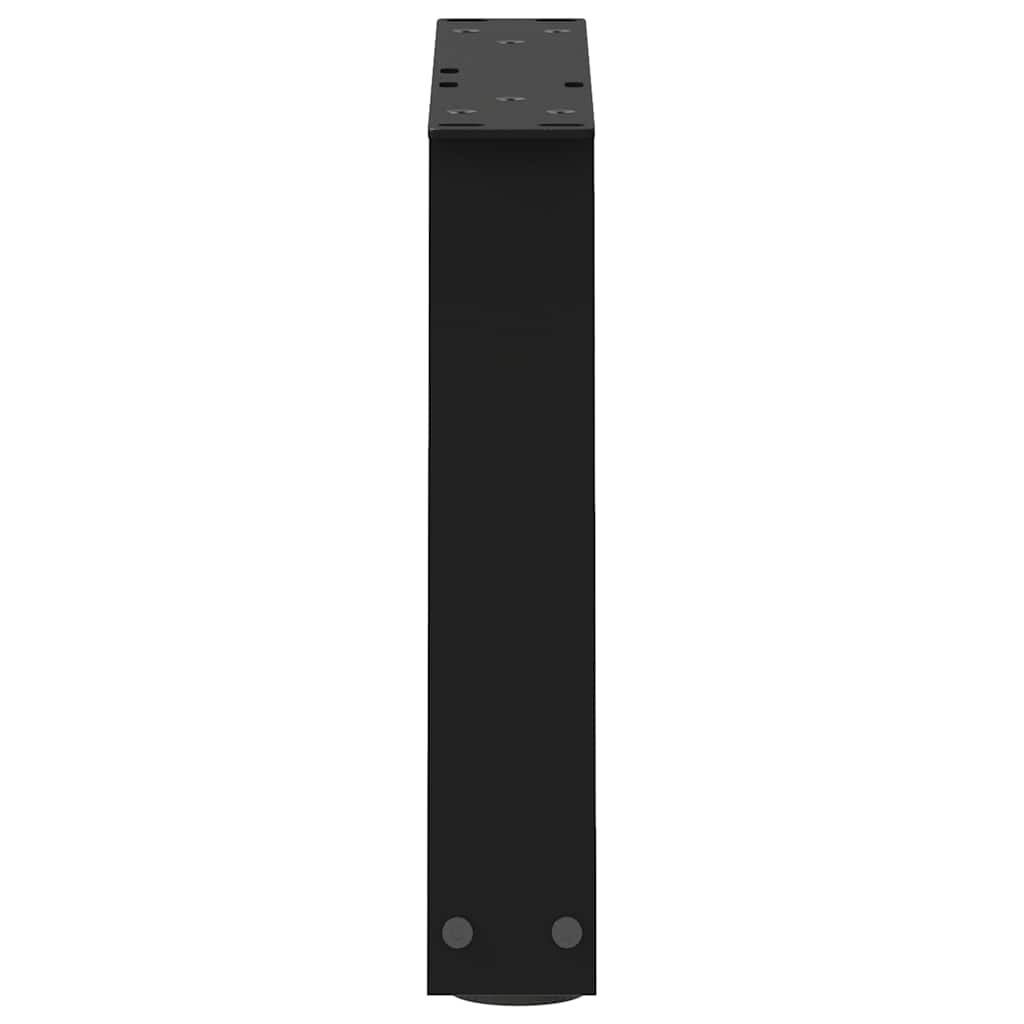 Salontafelpoten 2 st V-vormig 40x(30-31,3) cm staal zwart is nu te koop bij PeponiXL, paradijselijk wonen!